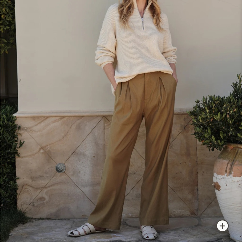 Jenni Kayne Riley trouser in safari size 0